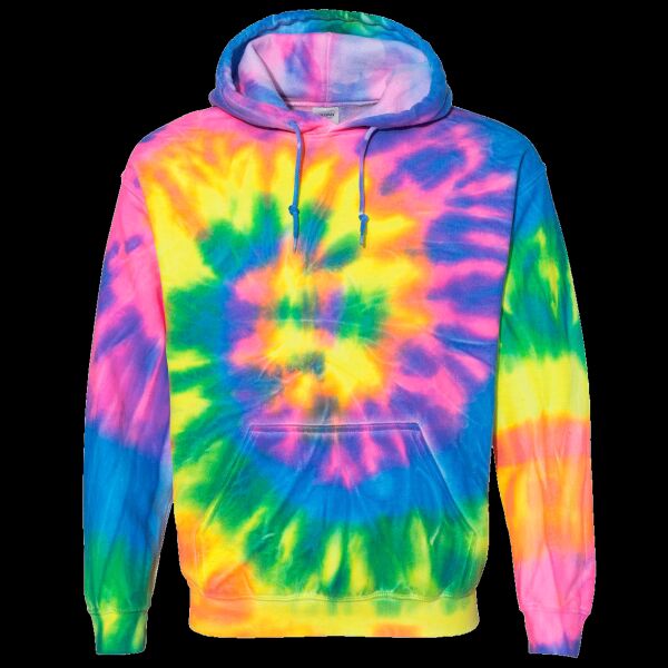 Blended Tie-Dyed Hooded Sweatshirt Thumbnail