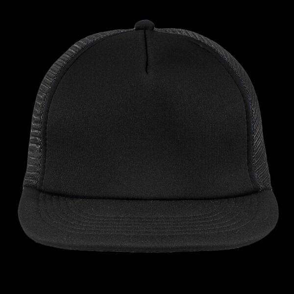 Flat Bill Snapback Trucker Cap Thumbnail