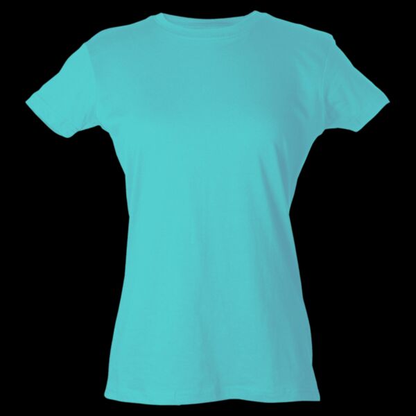Women's Fine Jersey Slim Fit T-Shirt Thumbnail