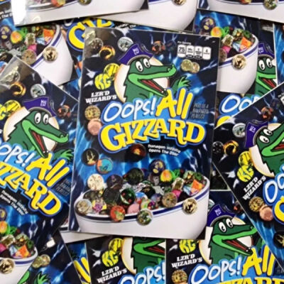 Oops All Gizzard! Cap'N Gizz Sticker Thumbnail