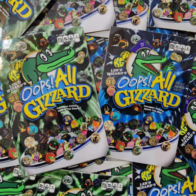 Oops All Gizzard! Sticker 2 Pack Thumbnail