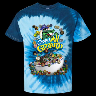 Oops All Gizzard - Cap'N Giz Version Multi-Color Tie-Dye Thumbnail