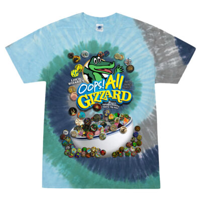 Oops All Gizzard - Keep On Gizzin Multi-Colored Tie Dye Thumbnail