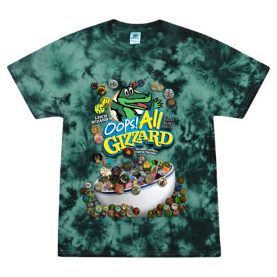 Oops All Gizzard - Keep On Gizzin Crystal Tie Dye Thumbnail