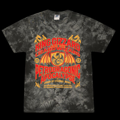 Red & Gold PDA U Crystal Tie Dye Thumbnail