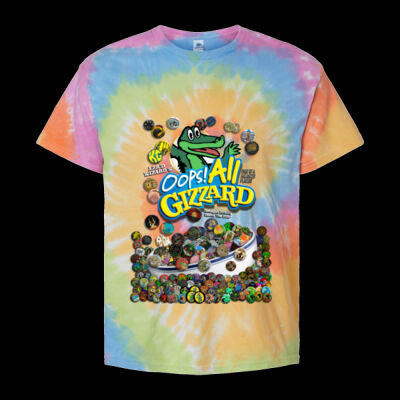 Oops All Gizzard 2026 - Keep On Gizzin Version Multi-Color Tie-Dye Thumbnail
