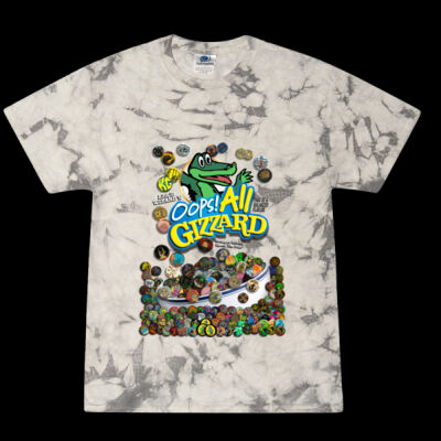 Oops All Gizzard 2026 - Keep On Gizzin Crystal Tie Dye Thumbnail