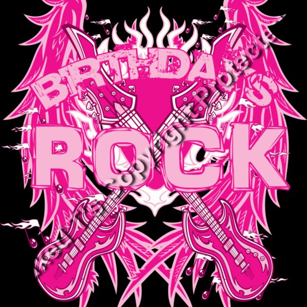 Birthdays Rock Pink Thumbnail