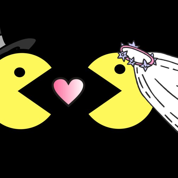 pacmangameoverwedding Thumbnail