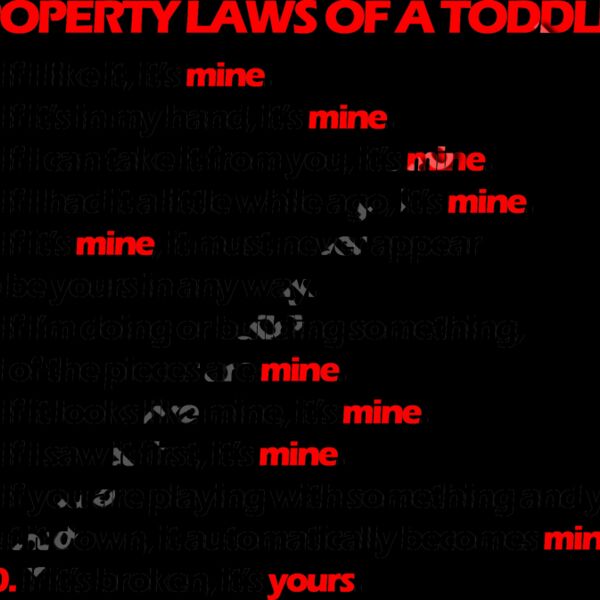 property laws of a toddler Thumbnail