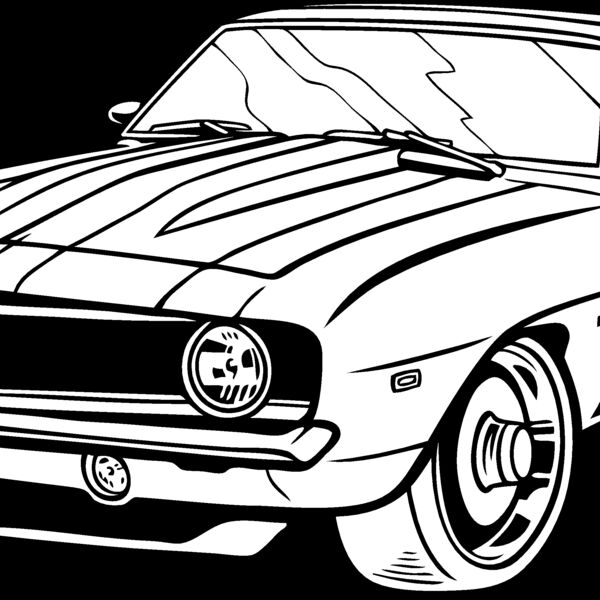 EScar004bw Thumbnail