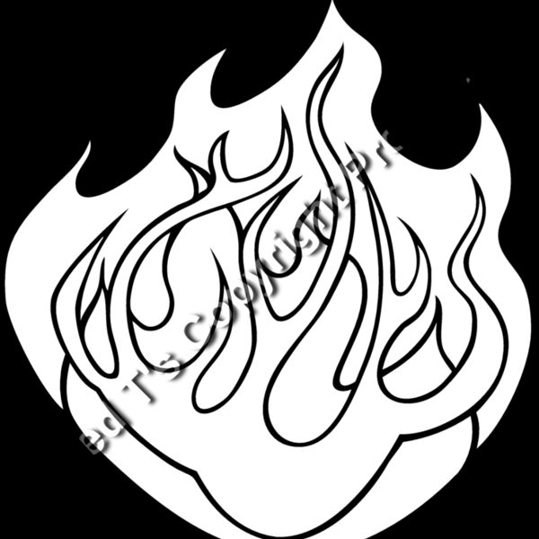 ESflames009bw Thumbnail