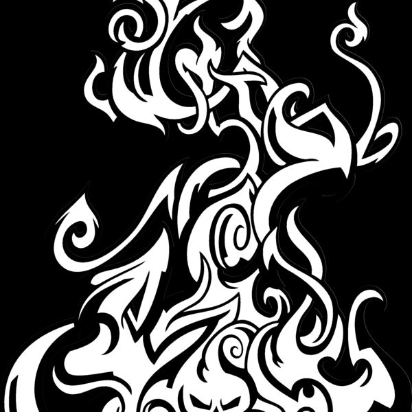 ESflames041bw Thumbnail