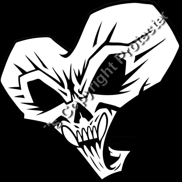 ESheart006BW Thumbnail