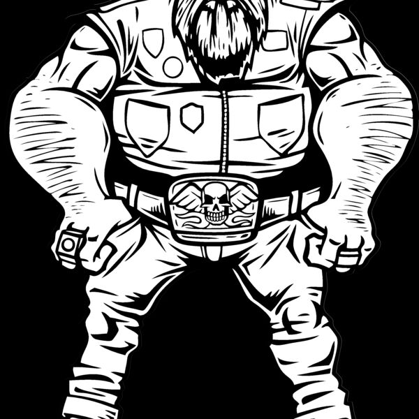 ESbiker005bw Thumbnail