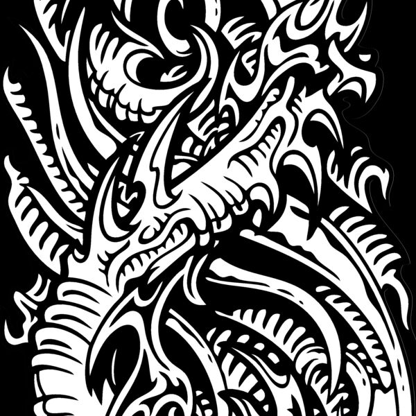 EStribal036bw Thumbnail