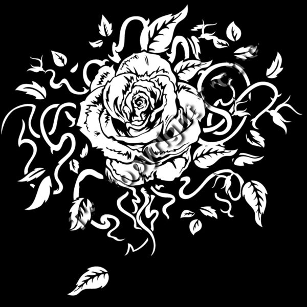 ESrose002bw Thumbnail