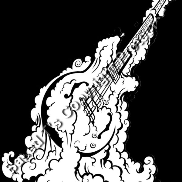 ESsmkguitar001BW Thumbnail