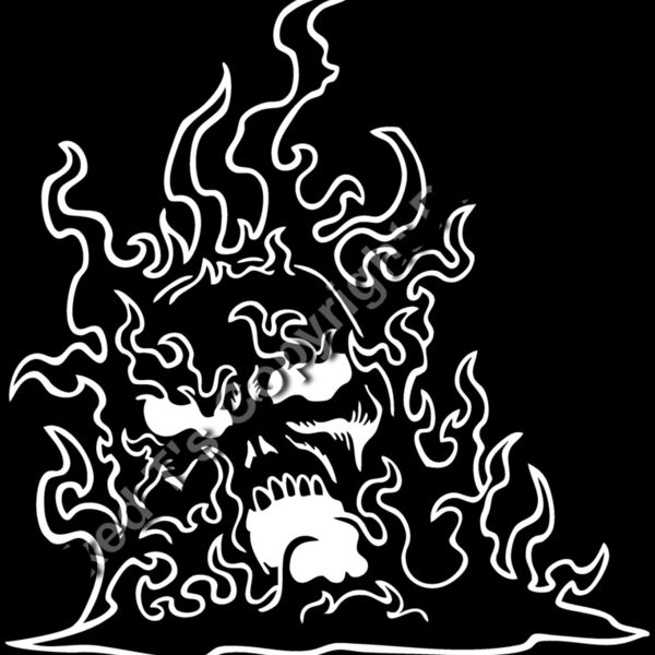 ESflames053bw Thumbnail