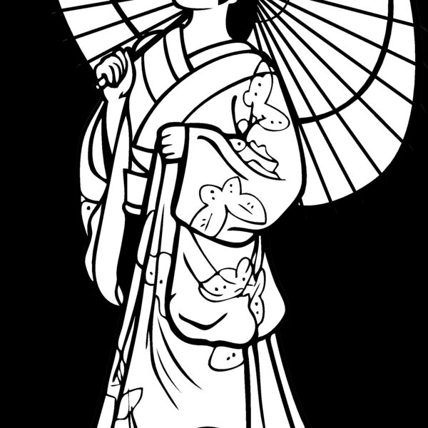 ESgeisha002bw Thumbnail