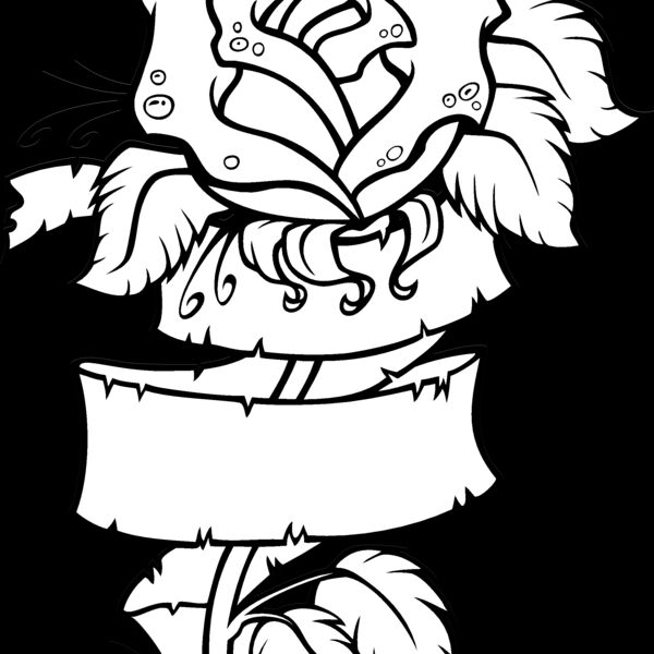 ESrose004bw Thumbnail