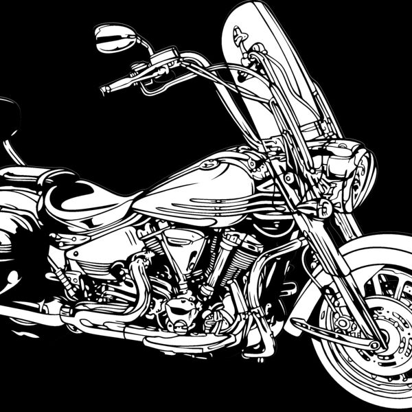 ES2motorcycle008bw Thumbnail