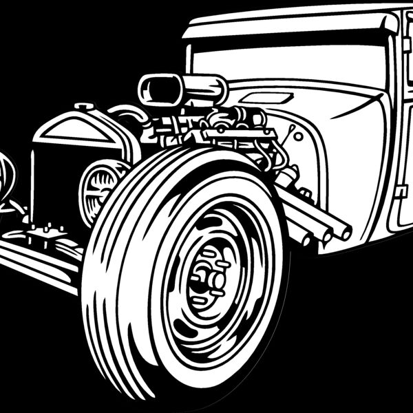 ES2car006BW Thumbnail