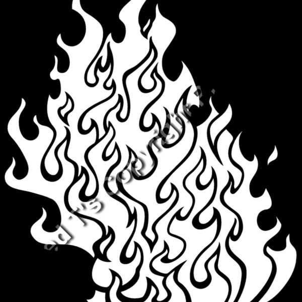 ES2flames036bw Thumbnail