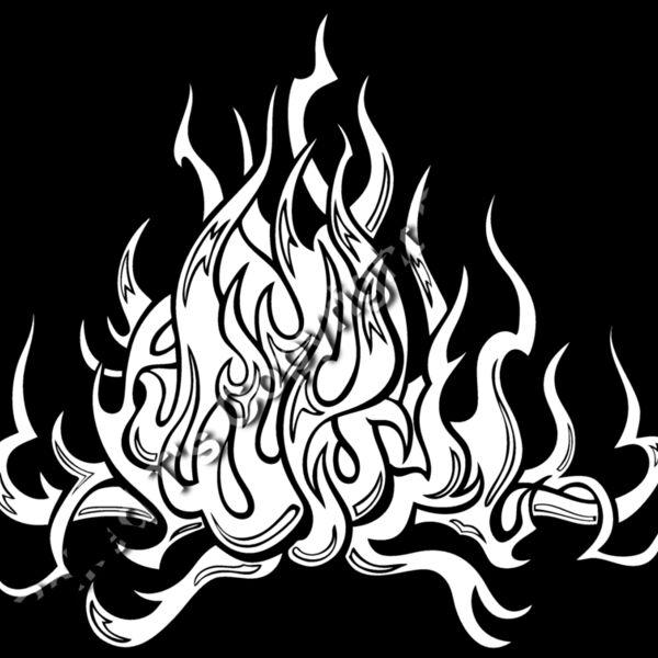 ES2flames033BW Thumbnail