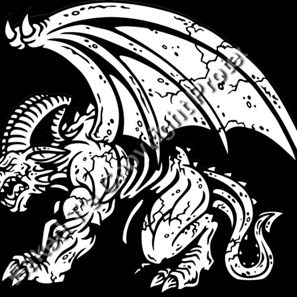 ES2gargoyle003BW Thumbnail