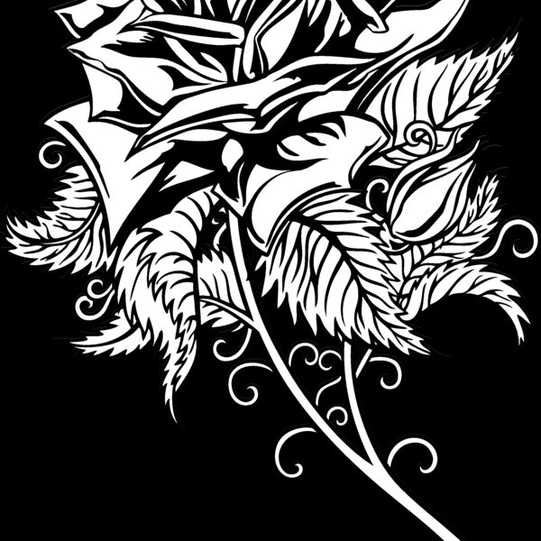 ES2rose008bw Thumbnail