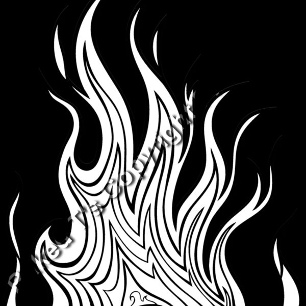 ES2flames001BW Thumbnail