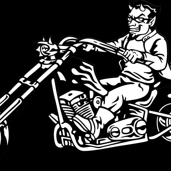 ES2biker003BW Thumbnail