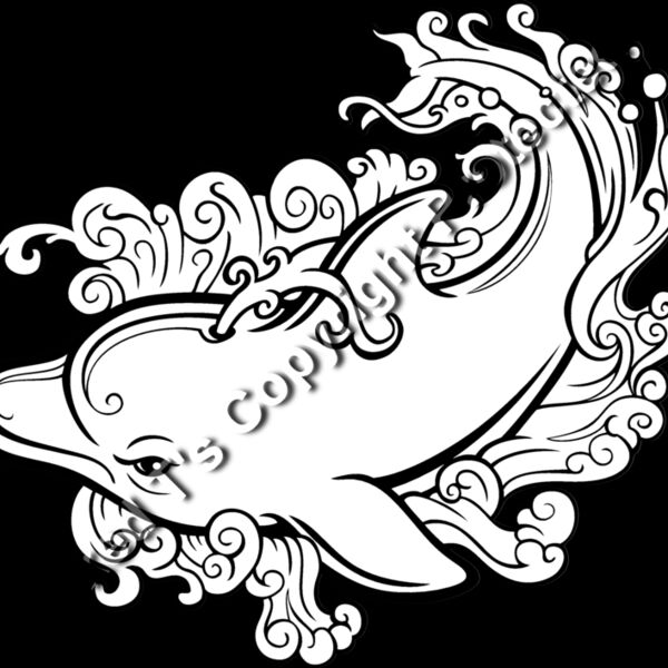 ES3dolphin02BW Thumbnail