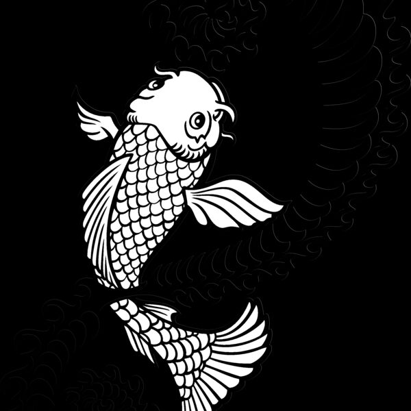 ES3asiankoi07bw Thumbnail