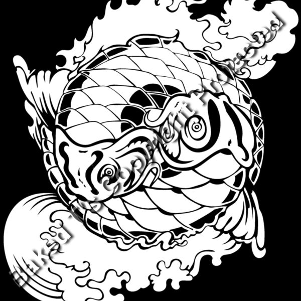 ES3asiankoi05bw Thumbnail