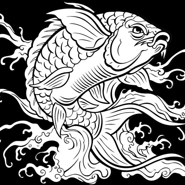 ES3asiankoi03BW Thumbnail