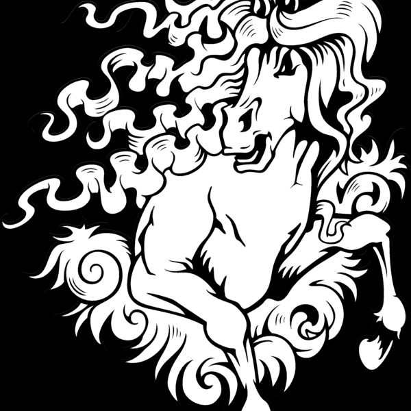 ES3horse01bw Thumbnail