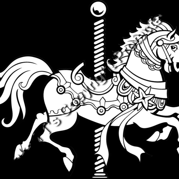 ES3horse03BW Thumbnail