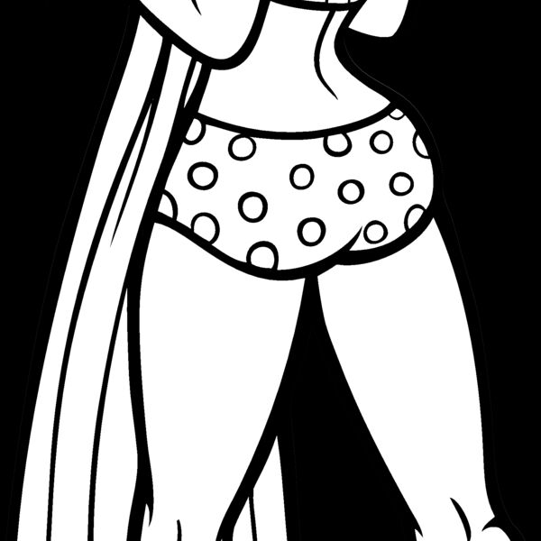 ES3pinup02bw Thumbnail