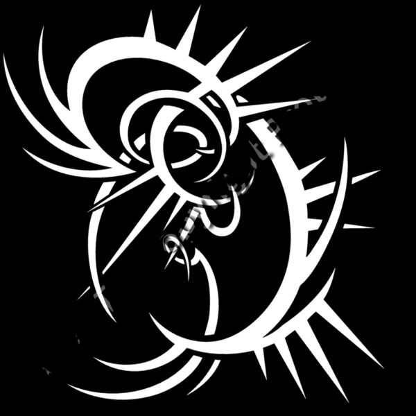 ES3swirls25bw Thumbnail