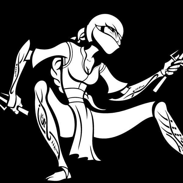 ES3ninja01BW Thumbnail