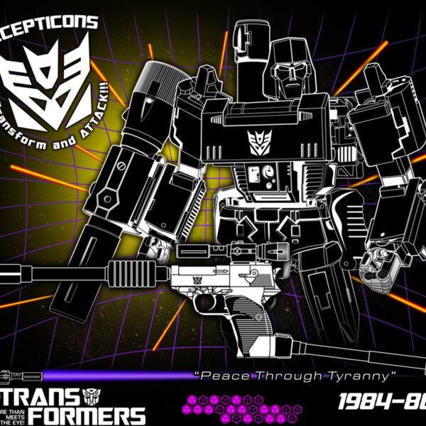Megatron Front BW T Thumbnail