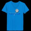 Ladies’  Junior Fine Jersey V-Neck Longer Length T-Shirt Thumbnail