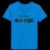 Ladies’  Junior Fine Jersey V-Neck Longer Length T-Shirt Thumbnail