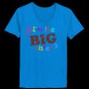 Ladies’  Junior Fine Jersey V-Neck Longer Length T-Shirt Thumbnail