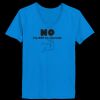 Ladies’  Junior Fine Jersey V-Neck Longer Length T-Shirt Thumbnail