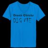 Ladies’  Junior Fine Jersey V-Neck Longer Length T-Shirt Thumbnail