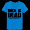Ladies’  Junior Fine Jersey V-Neck Longer Length T-Shirt Thumbnail