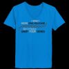 Ladies’  Junior Fine Jersey V-Neck Longer Length T-Shirt Thumbnail